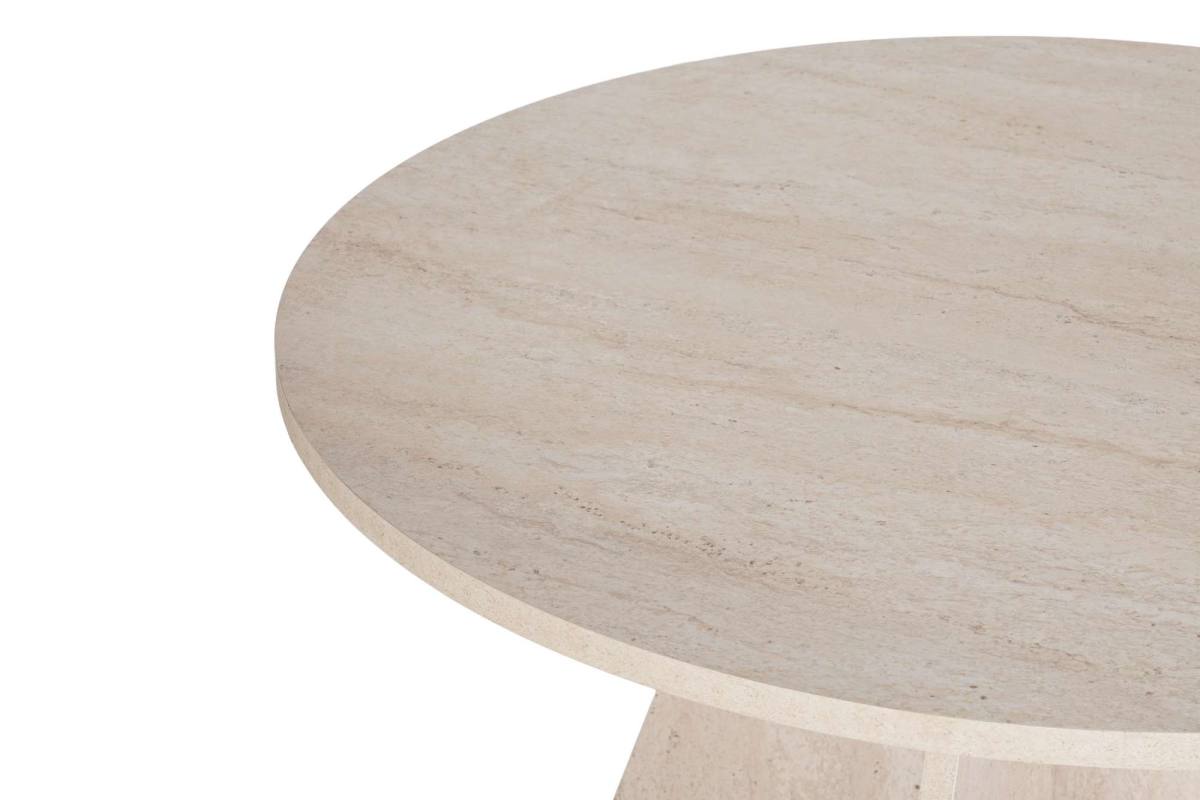 NORDVÄRK Virella spisebord, rund, produktbillede 4 af 7, Spiseborde hos HomeNordic