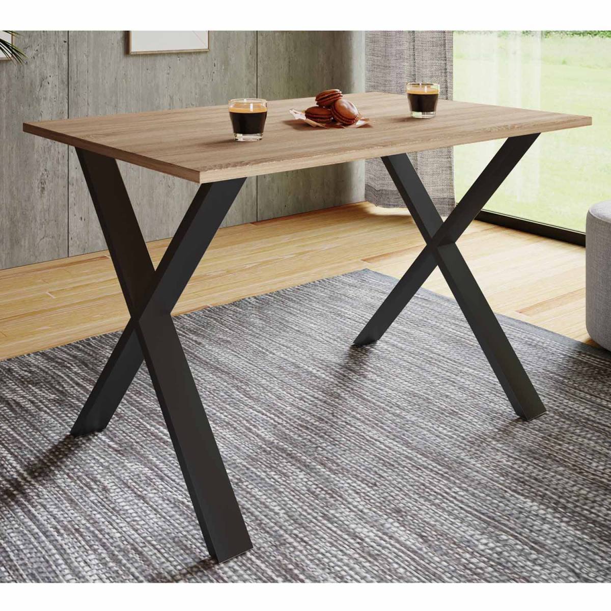 Xona X-feet spisebord, produktbillede 2 af 2, Spiseborde hos HomeNordic