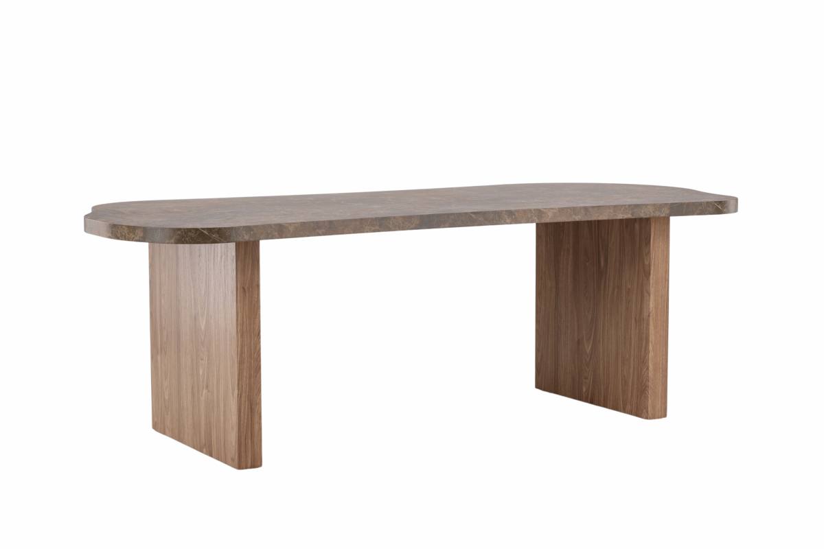VIND KOLLEKTION Eleonora spisebord, organisk, produktbillede 2 af 17, Spiseborde hos HomeNordic