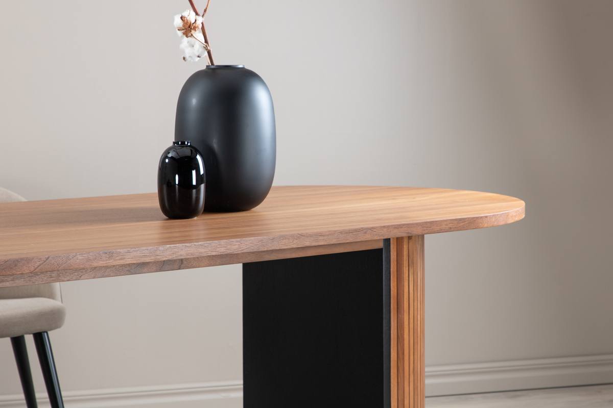 VENTURE DESIGN Bianca spisebord, oval, produktbillede 9 af 11, Spiseborde hos HomeNordic