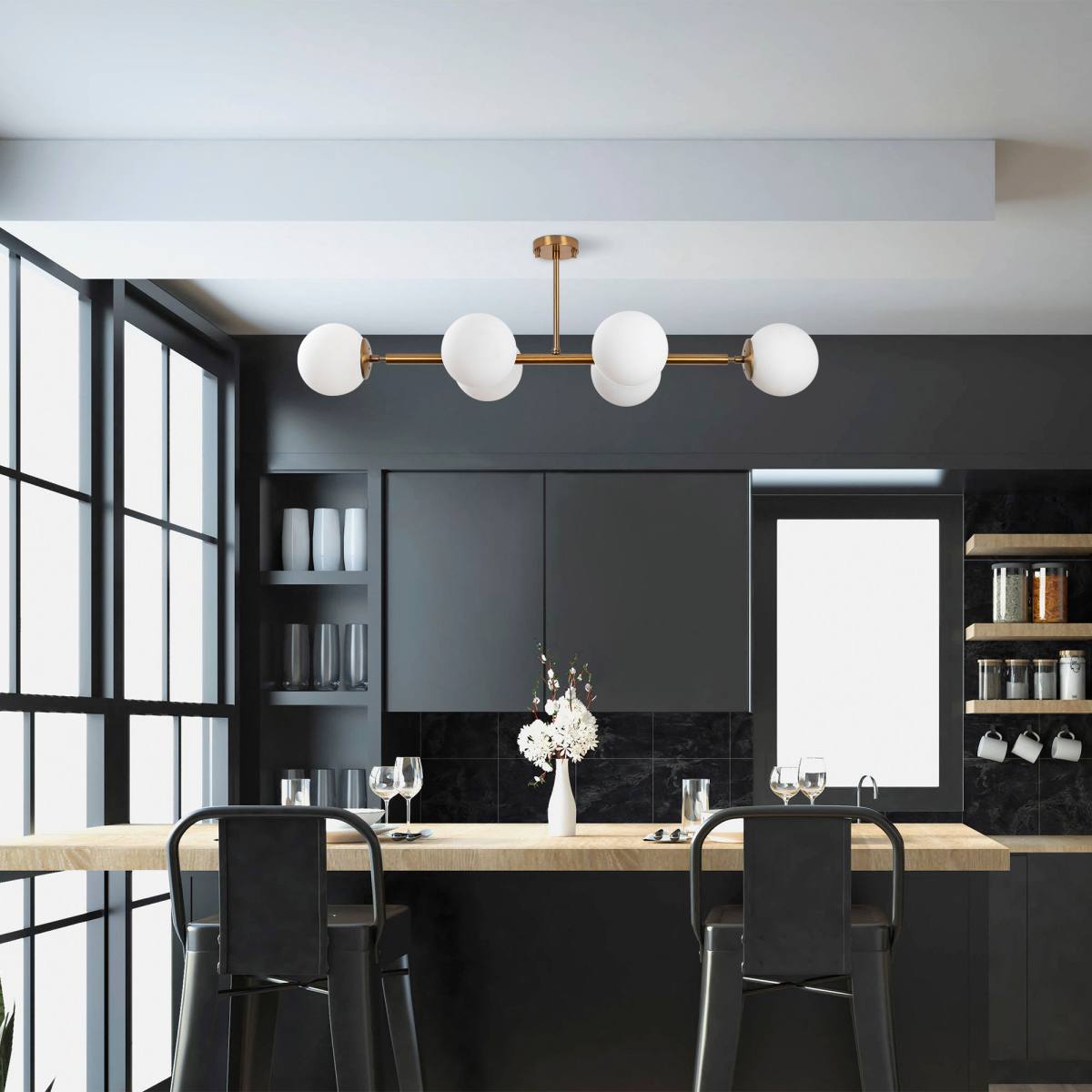 LUMI Pordenone loftlampe, produktbillede 6 af 6, Loftlamper hos HomeNordic
