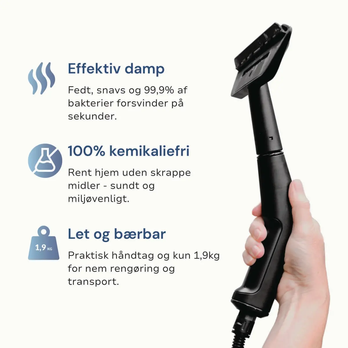 Rennoa™ SteamCleaner – billede 5