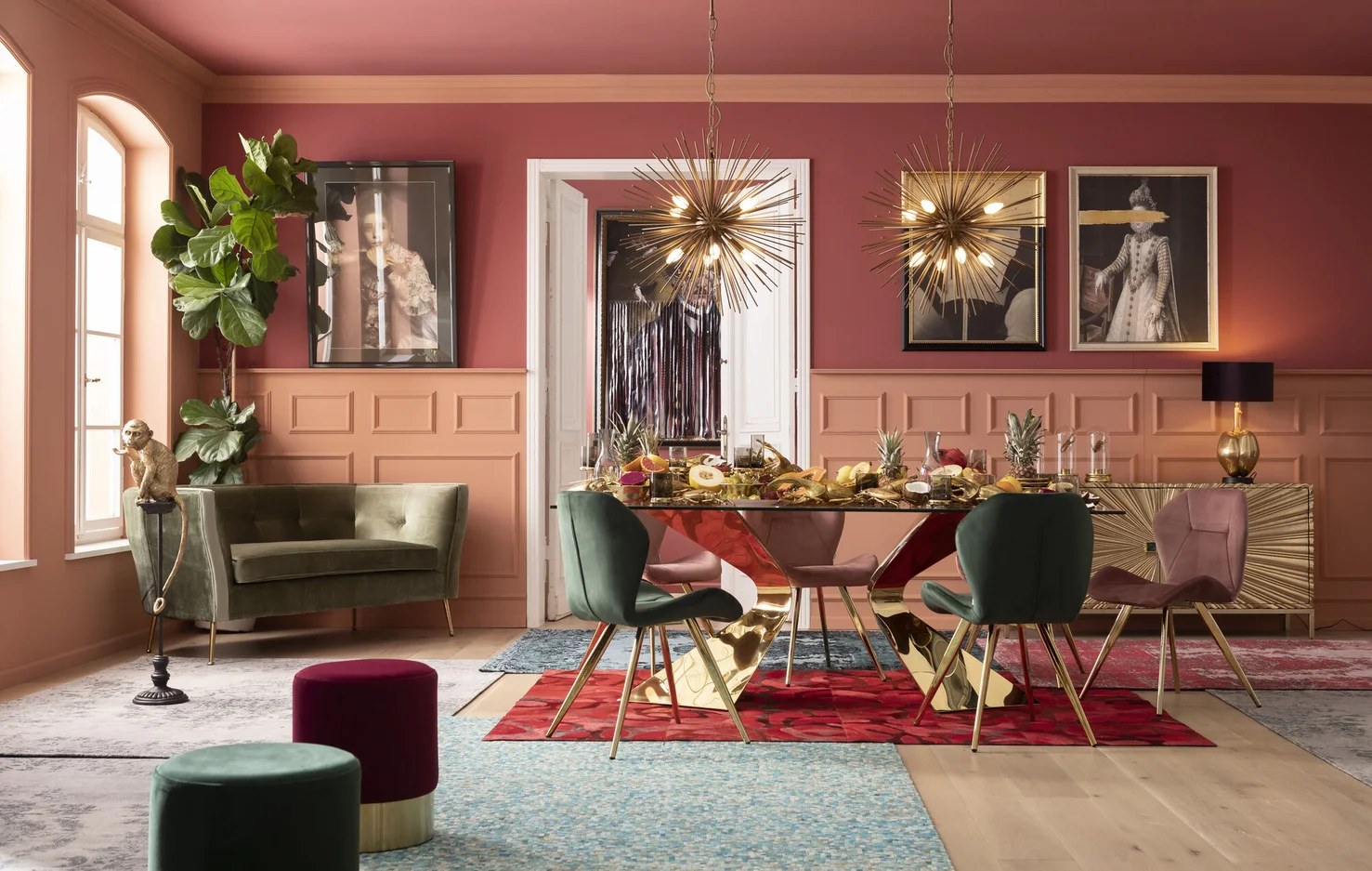 KARE DESIGN Gloria spisebord, rektangulær, produktbillede 13 af 14, Spiseborde hos HomeNordic