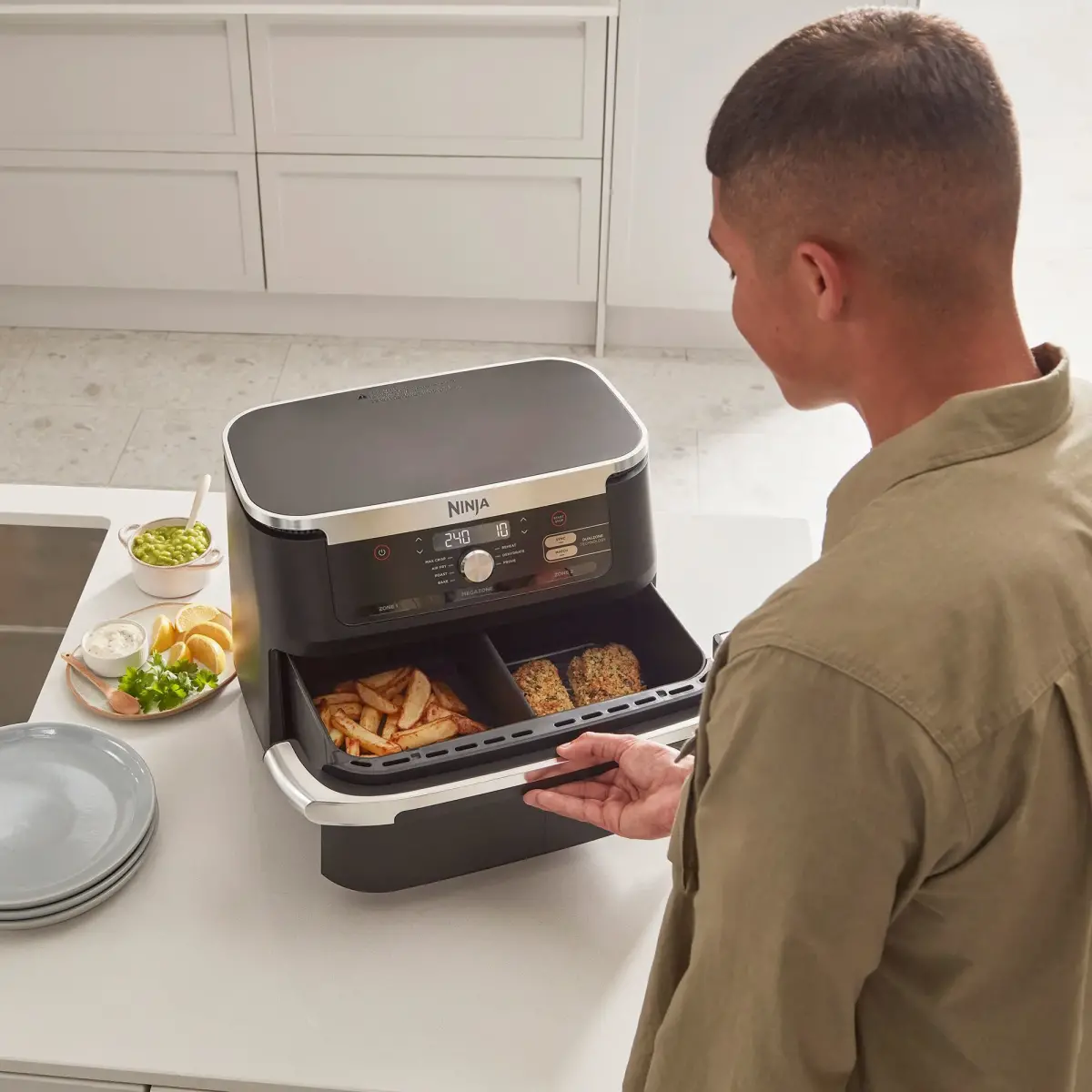 Foodi AF500EU Airfryer 10,4 liter, produktbillede 3 af 4, Airfryers hos HomeNordic