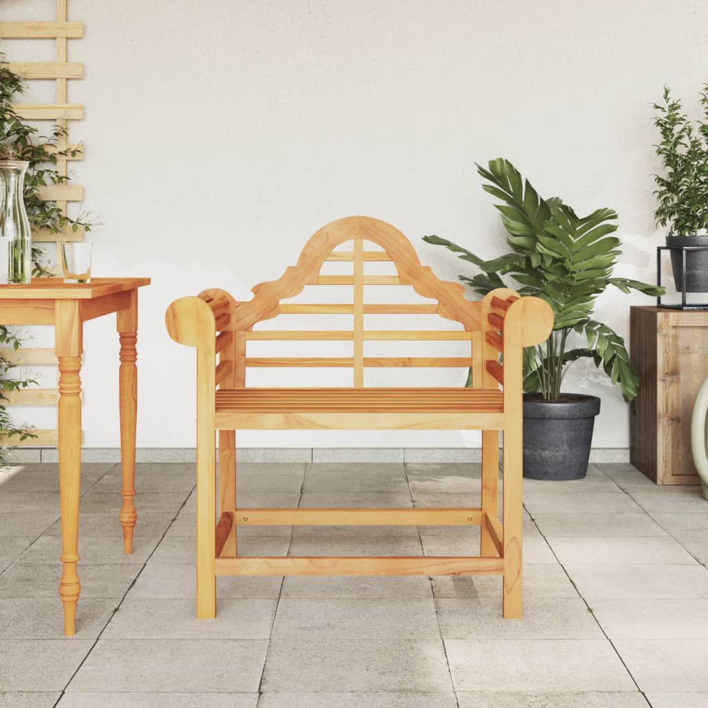 Havestole 91x62x94 Cm Massivt Teaktræ, produktbillede 8 af 8, Havestole i teaktræ hos HomeNordic