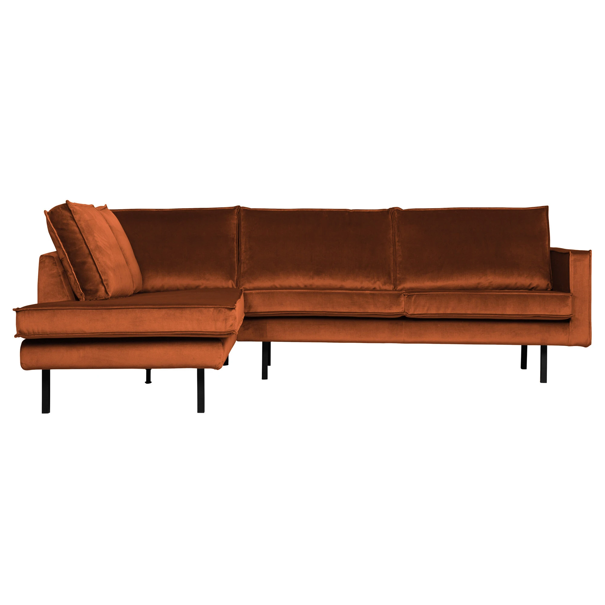 Rodeo Hjørnesofa Venstrevendt Velour, produktbillede 5 af 5, Sofaer hos HomeNordic