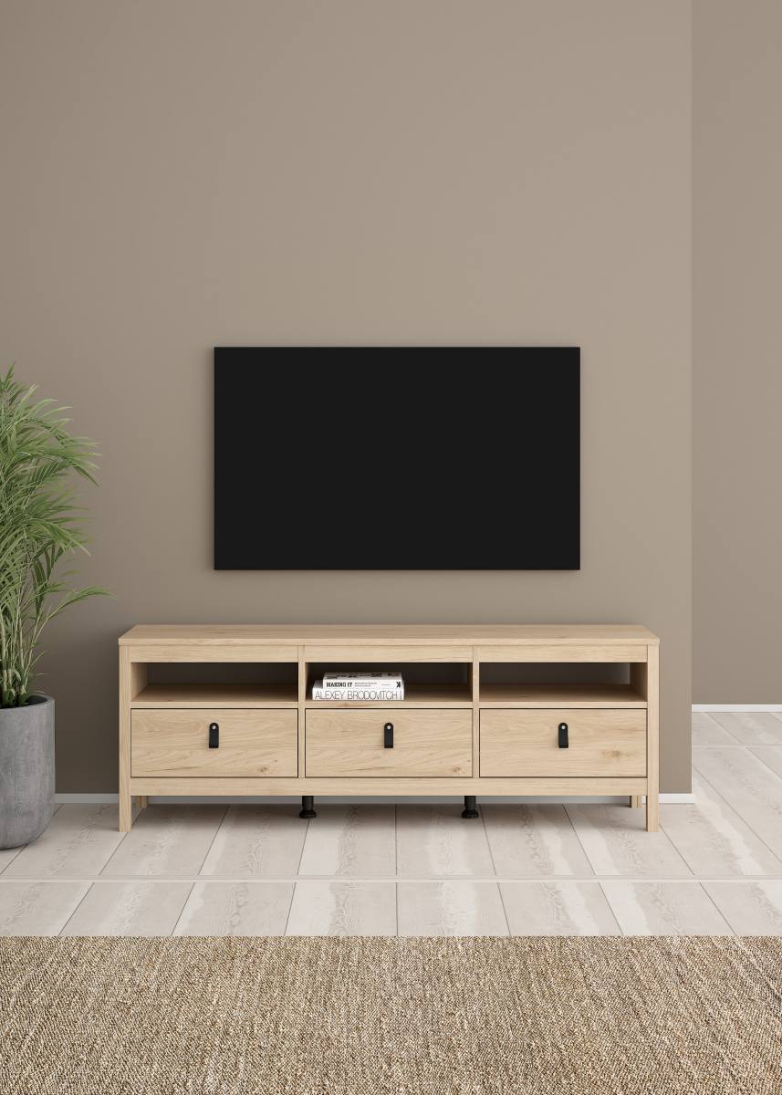 TVILUM Madrid TV-bord, m. 3 rum og 3 skuffer, produktbillede 8 af 10, TV-borde hos HomeNordic