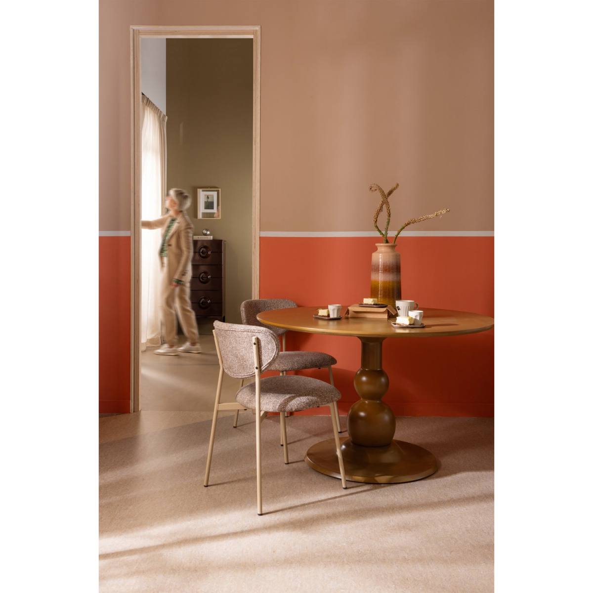WOOOD Blanco spisebord, rund, produktbillede 2 af 2, Spiseborde hos HomeNordic