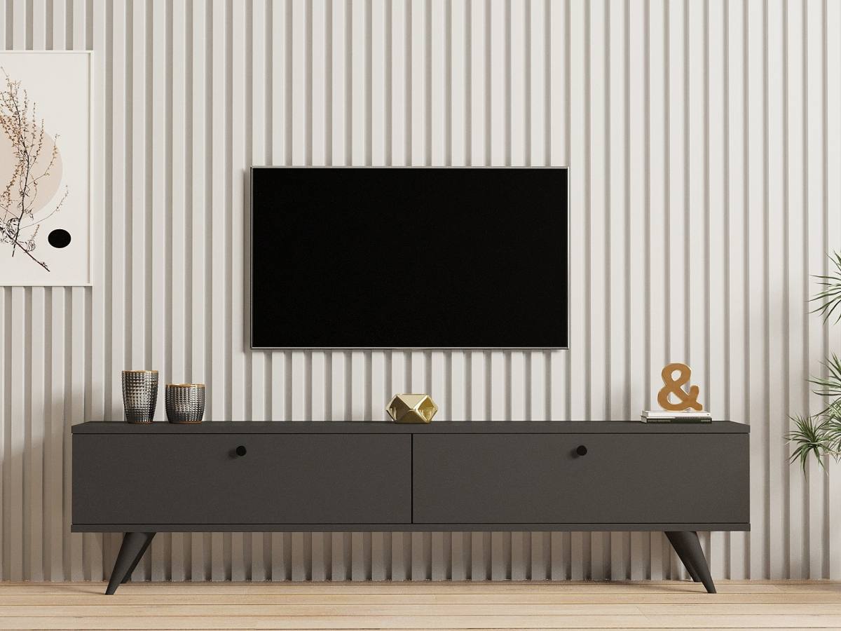 NORDVÄRK Paris TV-bord, m. 2 låger, produktbillede 4 af 5, TV-borde hos HomeNordic
