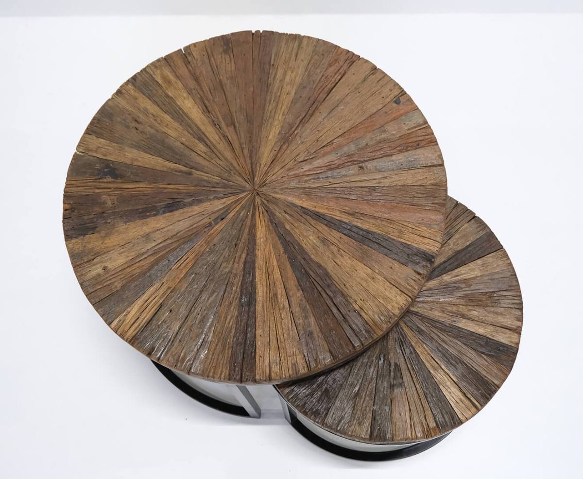 Indskudsbord i genbrugstræ, produktbillede 3 af 3, Moderne designs hos HomeNordic