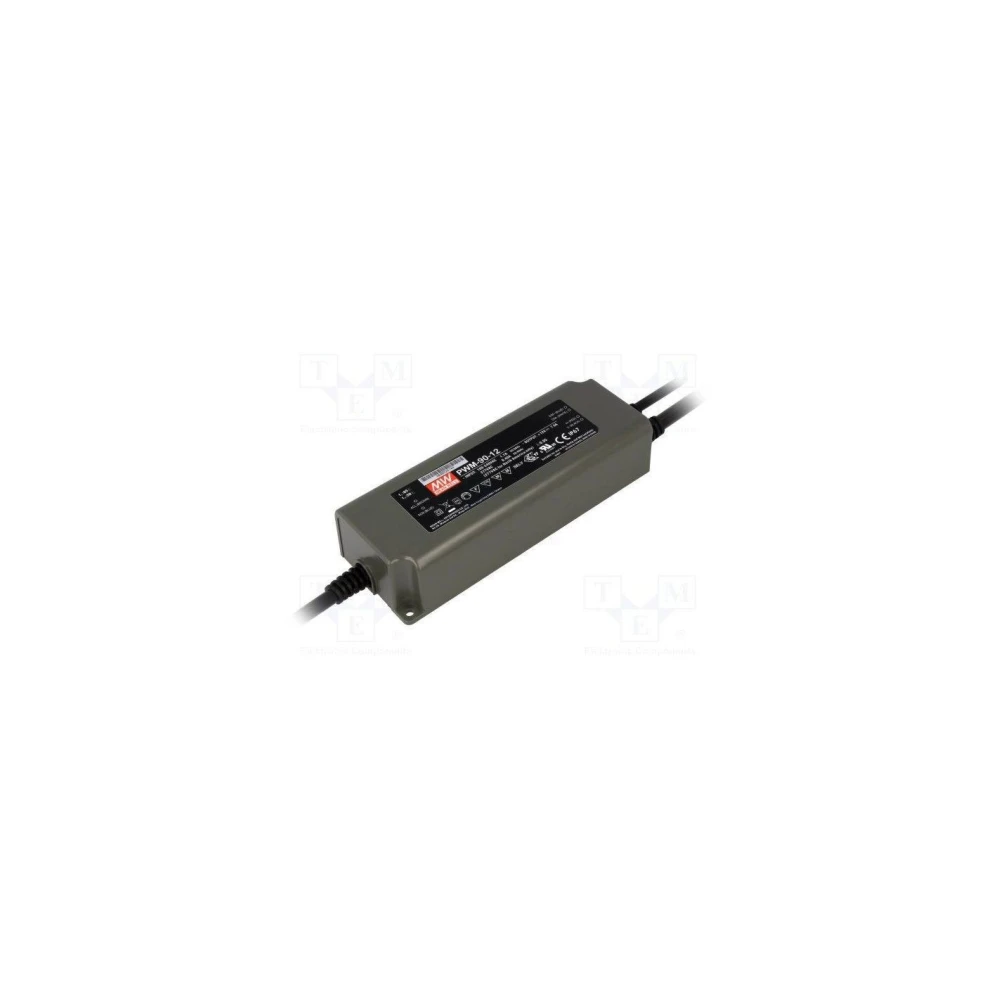 Meanwell PWM LED Strømforsyning 12V 0-120WWatt, IP67, Dæmpbar, Strømforsyninger hos HomeNordic