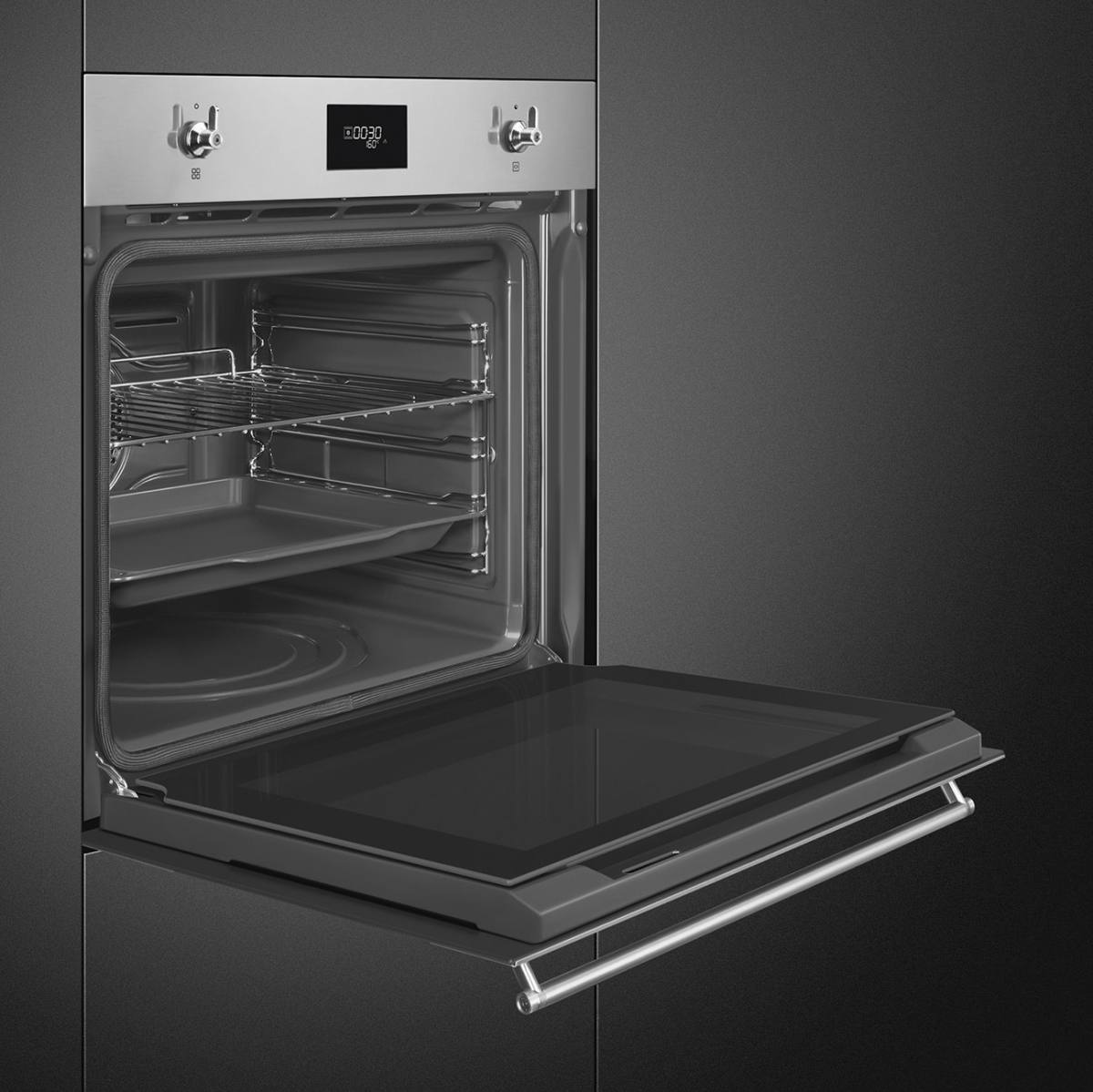 Smeg Indbygningsovn SFP6301TVX, produktbillede 5 af 11, Ovne hos HomeNordic
