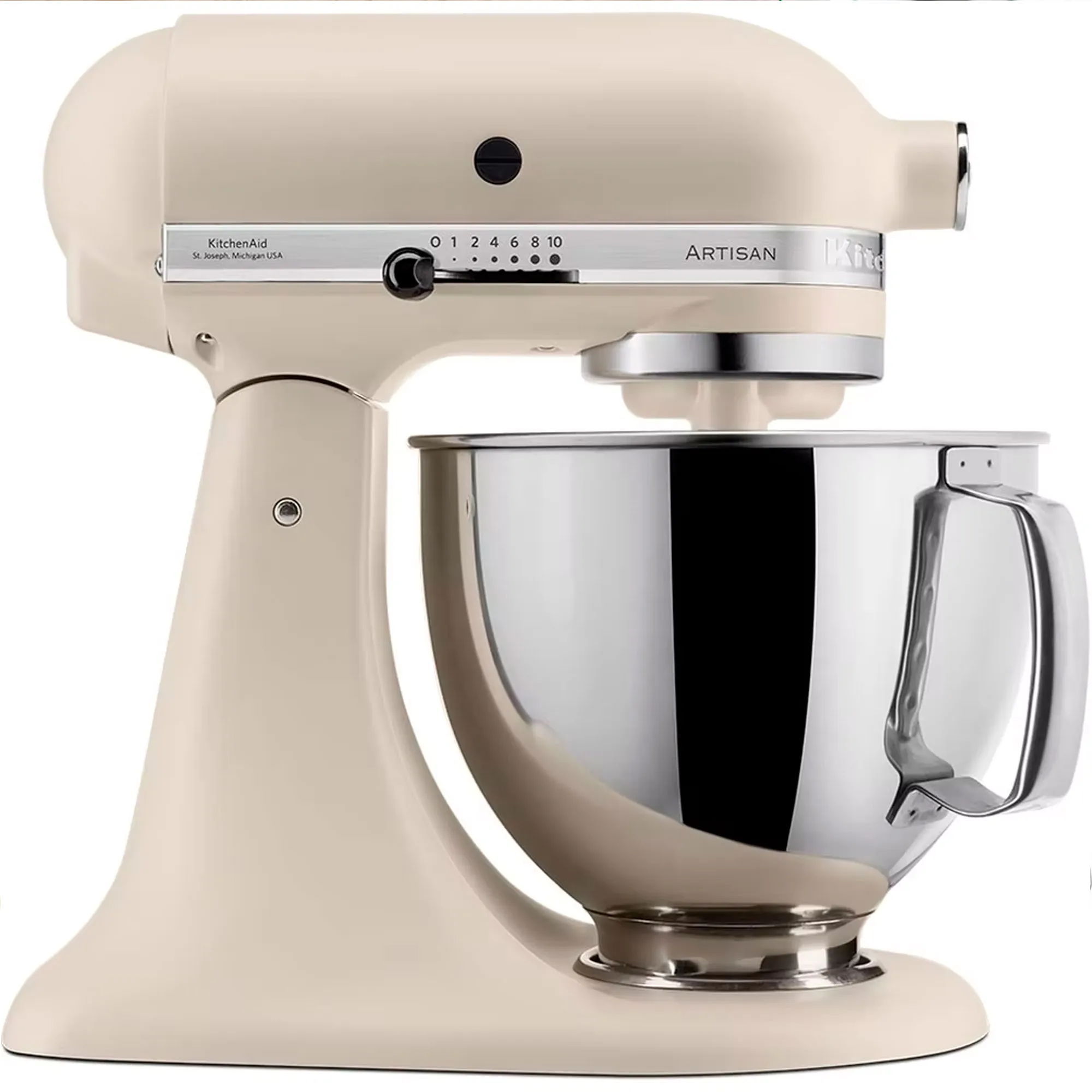 Kitchenaid Artisan 5KSM125EFL røremaskine 4,8 liter, Fresh Linen, produktbillede 2 af 4, Røremaskiner hos HomeNordic