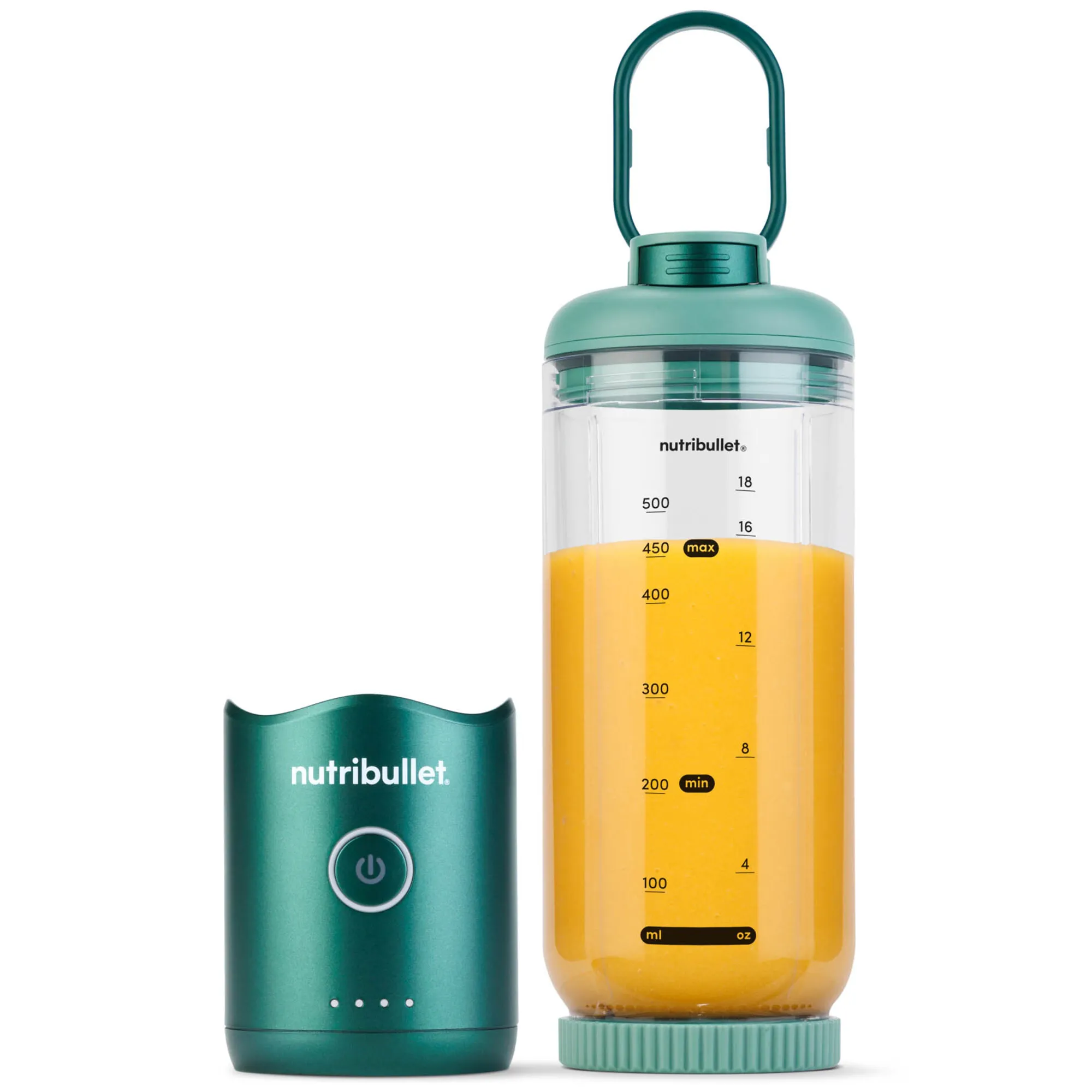 Flex bærbar blender 590 ml, skovgrøn, Blendere hos HomeNordic