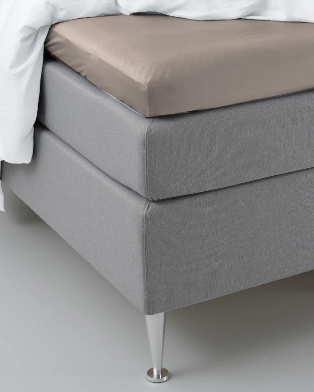 Bambus kuvertlagen | Nude blush | 90x210, Sengetøj hos HomeNordic