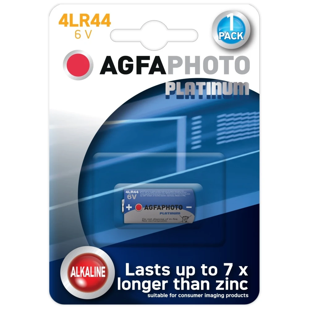 4LR44 1 stk AgfaPhoto batteri, Batterier hos HomeNordic