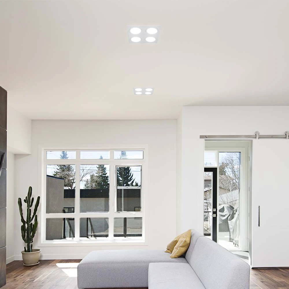 GU10 loftspot med 4 hoveder, Andre varer hos HomeNordic