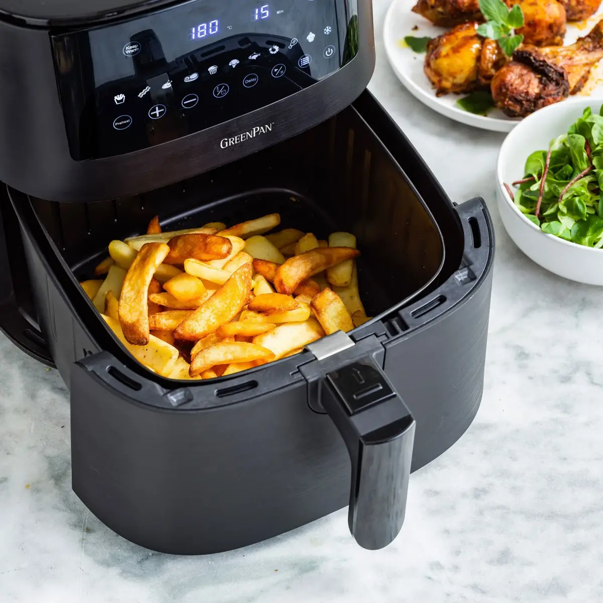 Bistro airfryer 5,7 liter, produktbillede 9 af 10, Airfryers hos HomeNordic