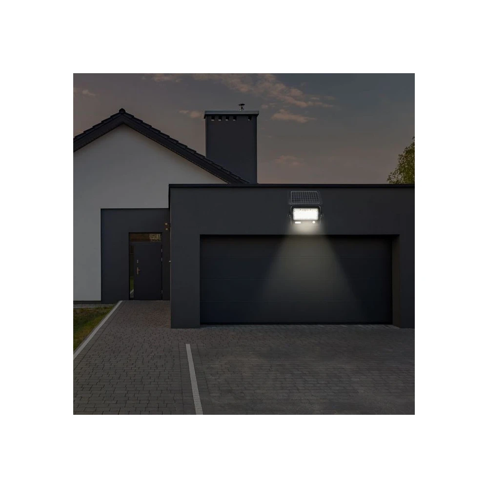 10W LED Solcelle projektør, Projektører hos HomeNordic