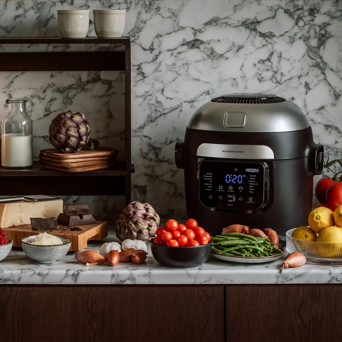 Multicook Actifry multicooker 6 liter, sort, produktbillede 13 af 19, Airfryers hos HomeNordic