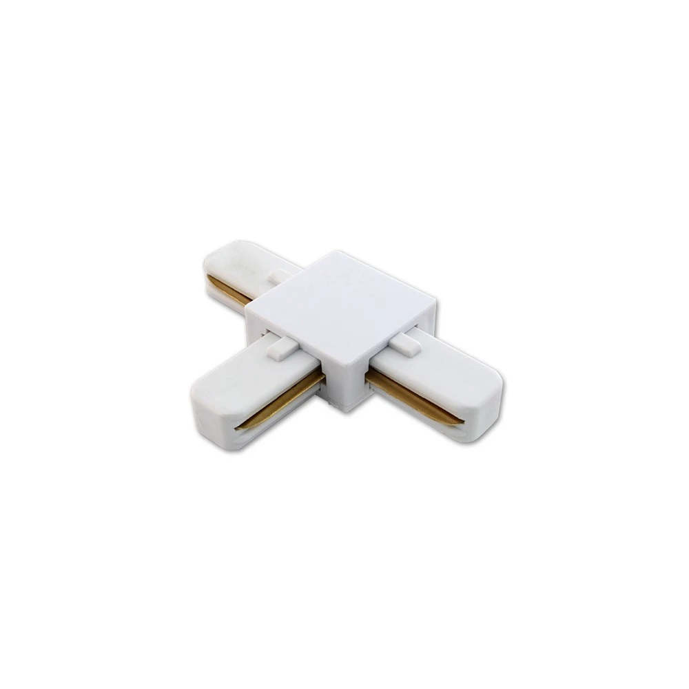 Outlet: 1 Faset Track 230V, T-Connector Hvid, Andre varer hos HomeNordic