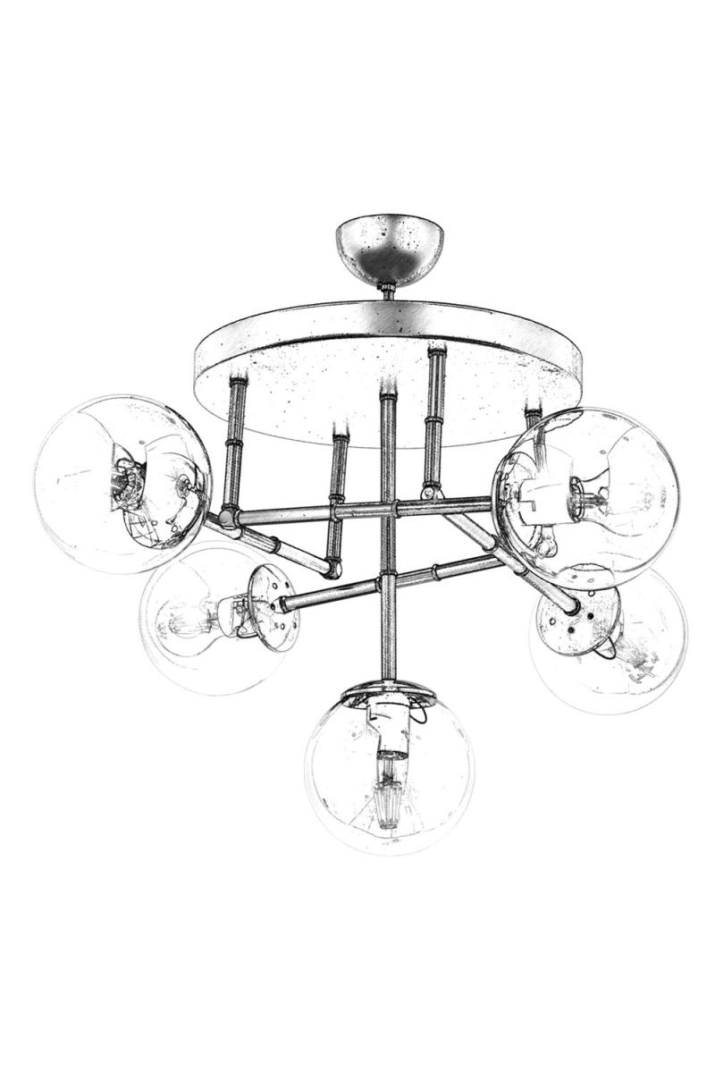 LUMI loftlampe, produktbillede 3 af 6, Loftlamper hos HomeNordic