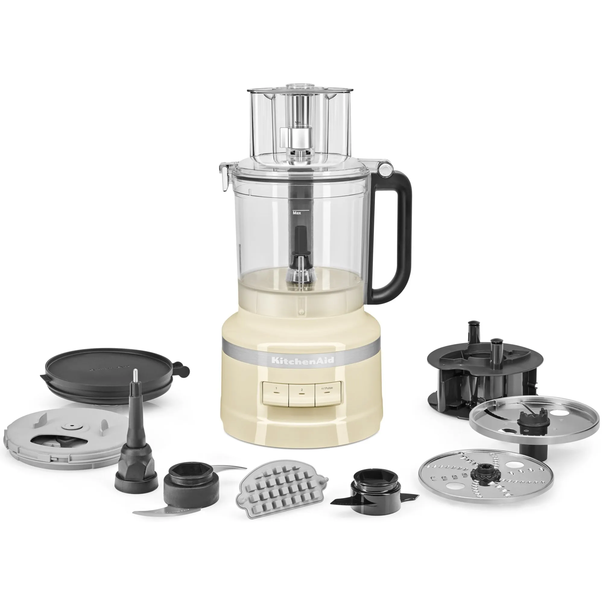5KFP1319 Foodprocessor 3,1 liter, creme, produktbillede 3 af 7, Foodprocessorer hos HomeNordic