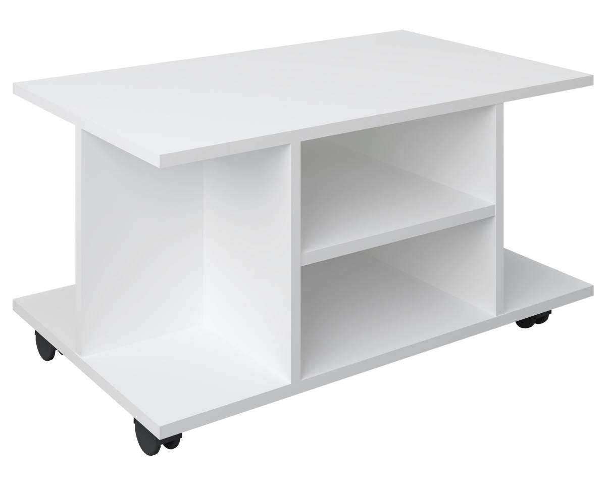 VCM NORDIC Findalo TV-bord, m. 4 rum og hjul, TV-borde hos HomeNordic