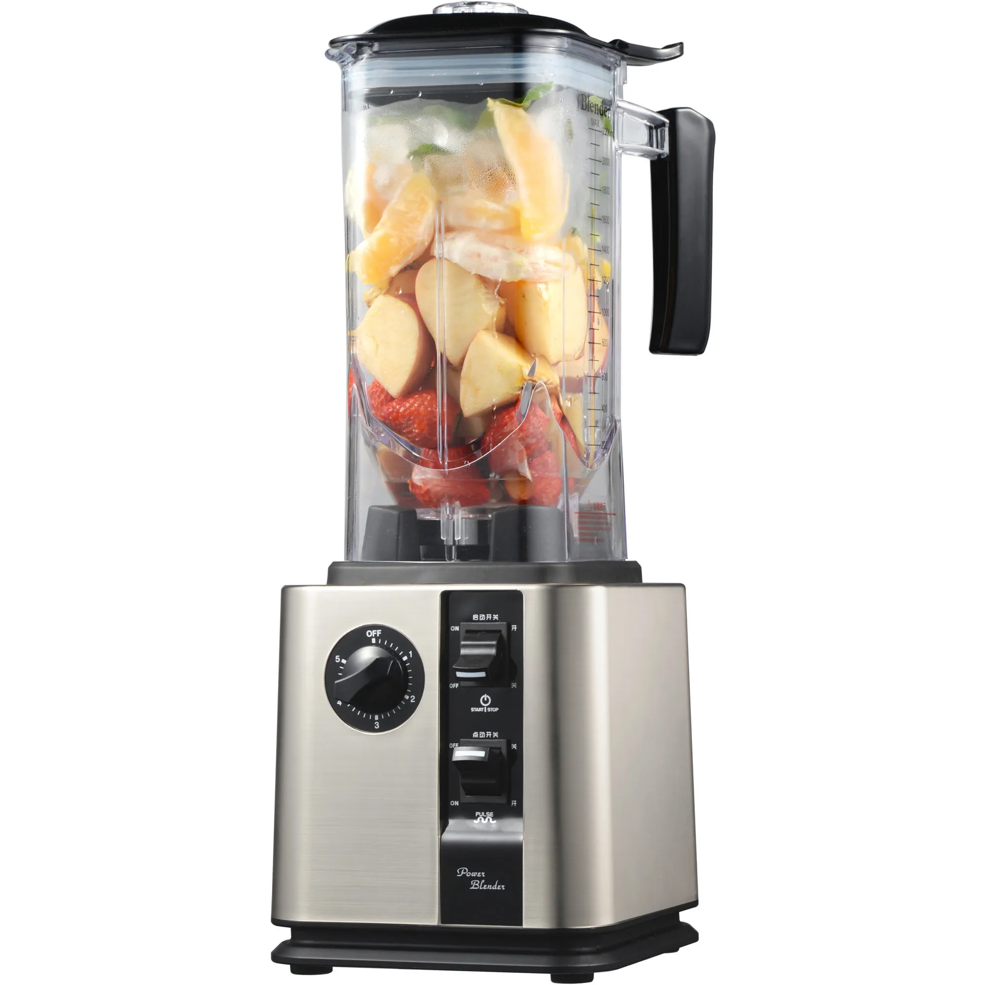 Blender Fuel 1800 2,5HP, Sølv, Blendere hos HomeNordic