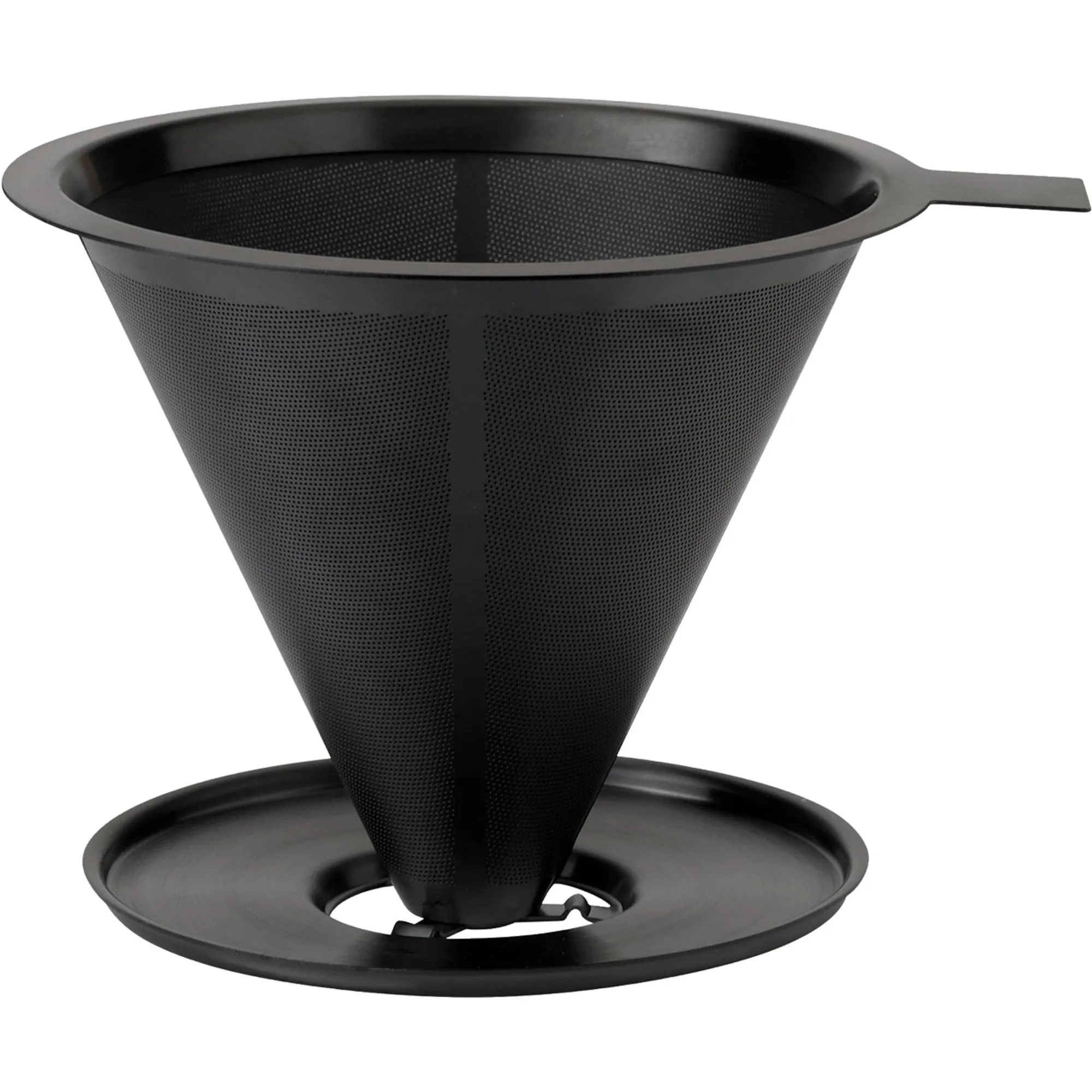 Nohr slow brew kaffetragt, black metallic, Kaffemaskiner hos HomeNordic