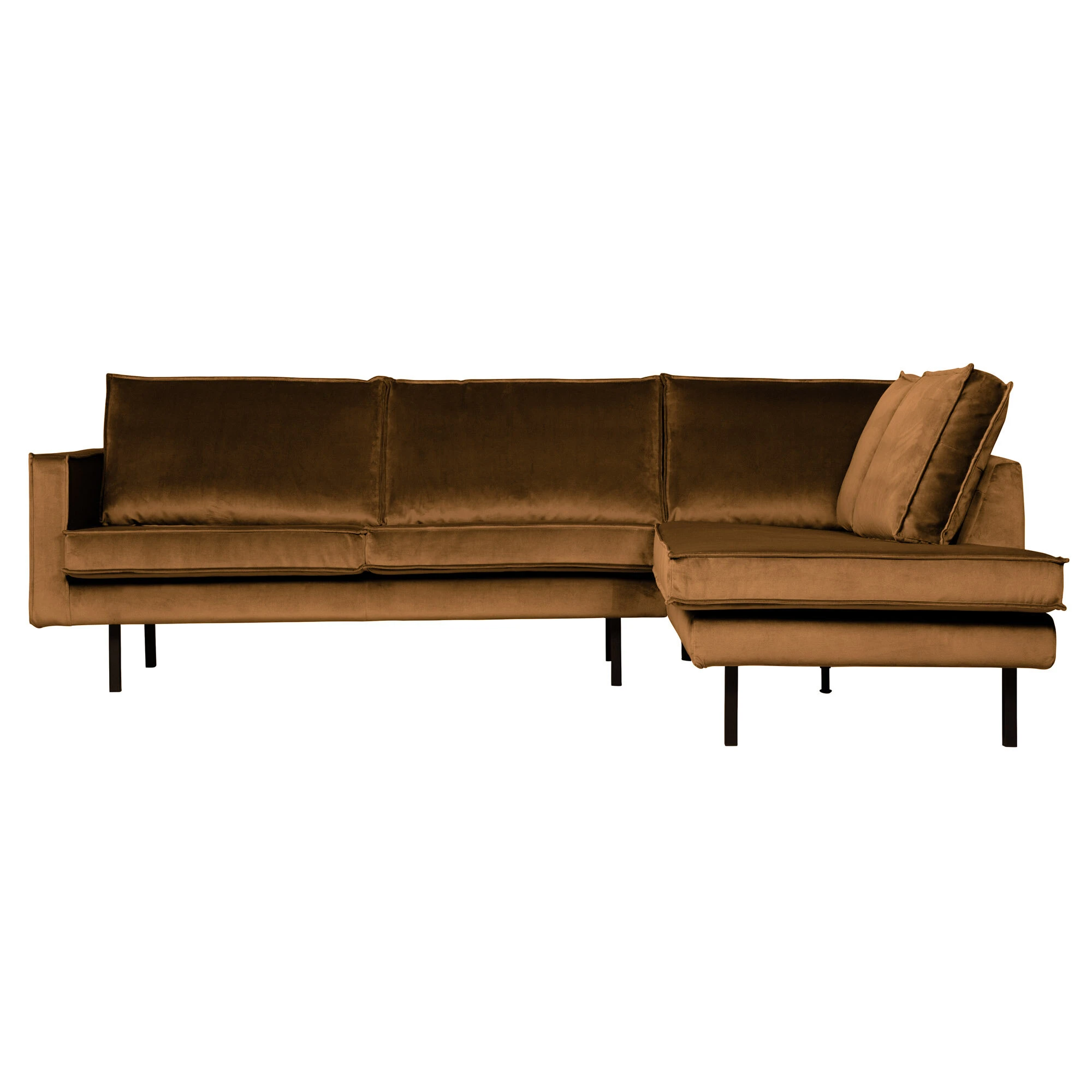Rodeo Hjørnesofa Højrevendt Velour, Sofaer hos HomeNordic