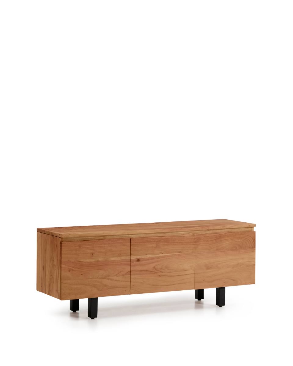 KAVE HOME Uxue TV-bord, m. 3 låger og 3 hylder, produktbillede 3 af 6, TV-borde hos HomeNordic