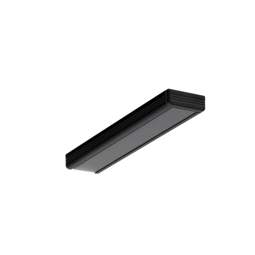 1m aluprofil SURFACE10 BC/UX, LED-profiler hos HomeNordic