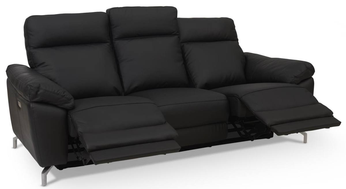 Selma 3 personers sofa med elevations sæder til nakke, ryg og ben i, Sofaer hos HomeNordic