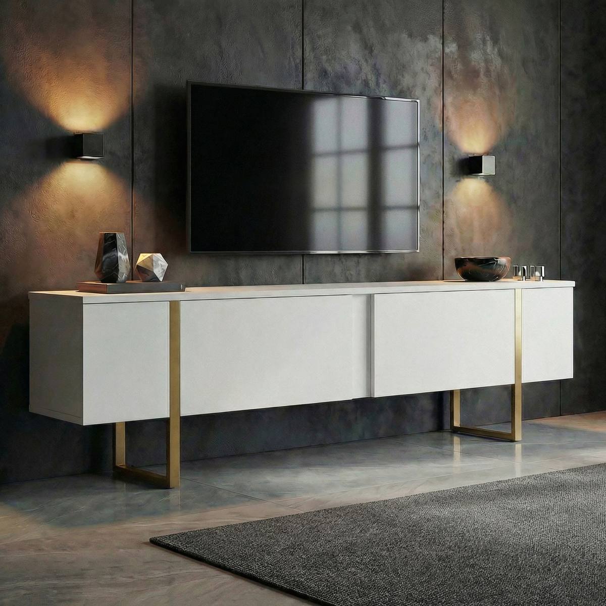 FUNZI LIVING Onera TV-bord, m. 2 låger, produktbillede 8 af 8, TV-borde hos HomeNordic