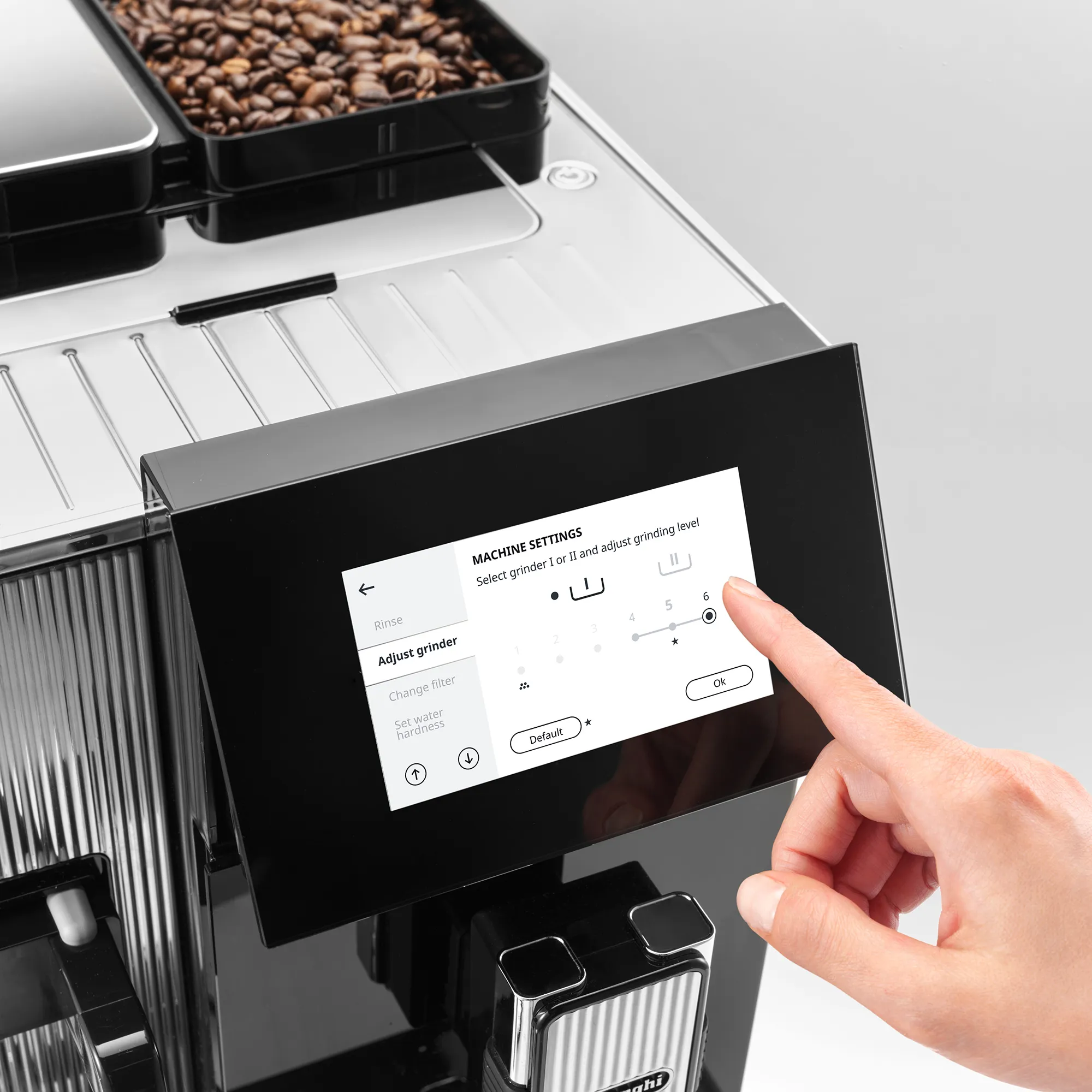 EPAM960.75.GLM Maetosa kaffemaskine, stål, produktbillede 2 af 4, Kaffemaskiner hos HomeNordic