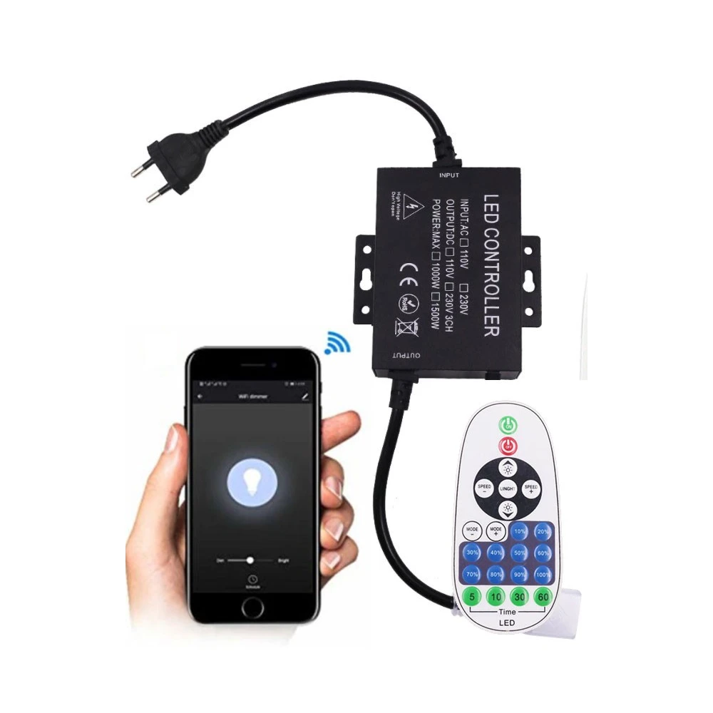 230V WiFi Smart Home dæmper, Dæmpere hos HomeNordic