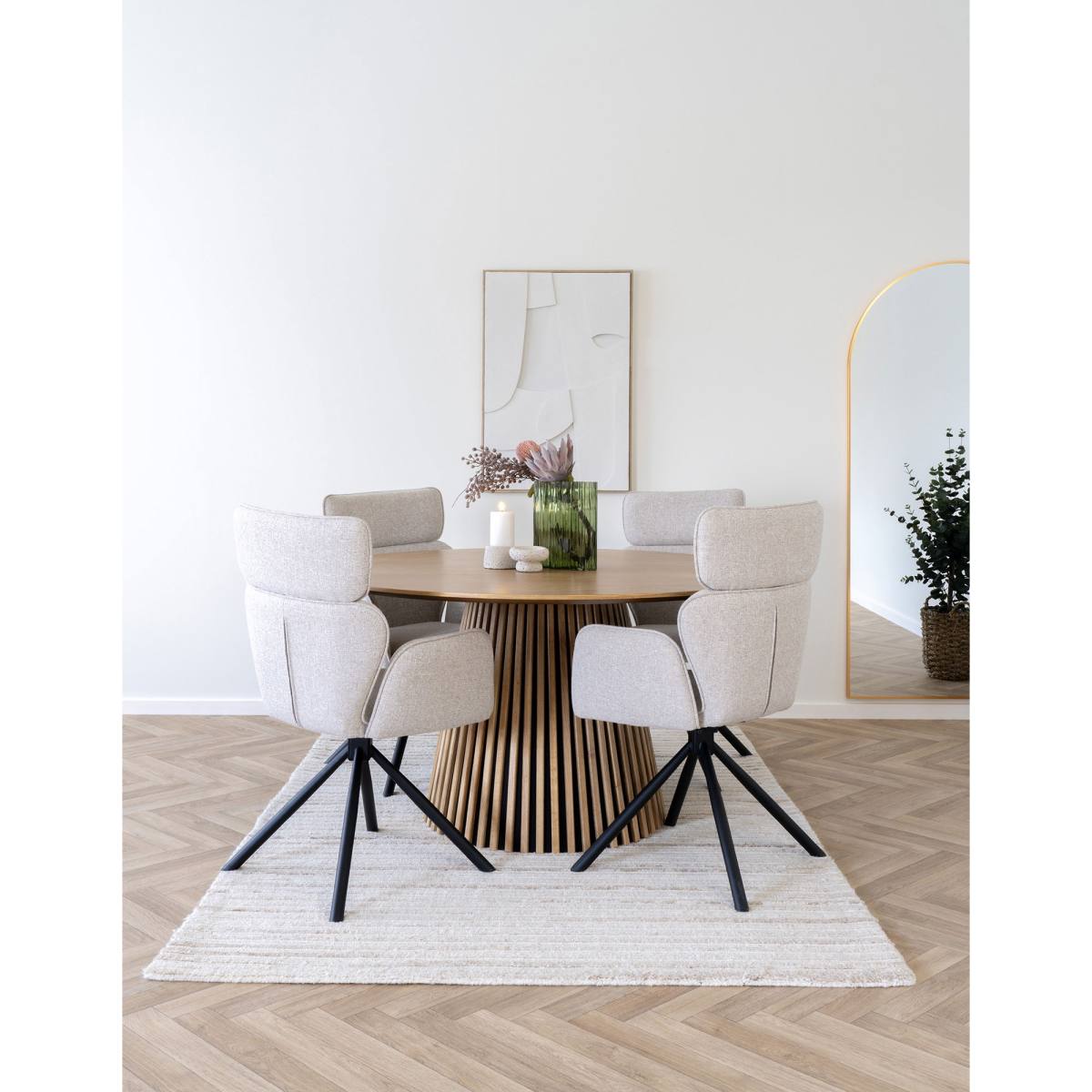 HOUSE NORDIC Osaka spisebord, rund, produktbillede 5 af 6, Spiseborde hos HomeNordic