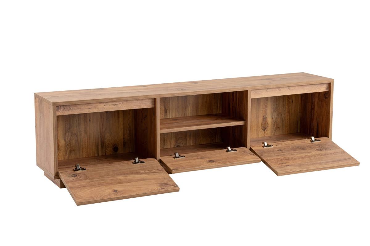 NORDVÄRK Vanguard TV-bord, m. 3 låger og 1 rum, produktbillede 8 af 11, TV-borde hos HomeNordic