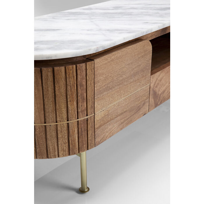KARE DESIGN Grace TV-bord, m. 2 låger og 1 skuffe, produktbillede 9 af 12, TV-borde hos HomeNordic