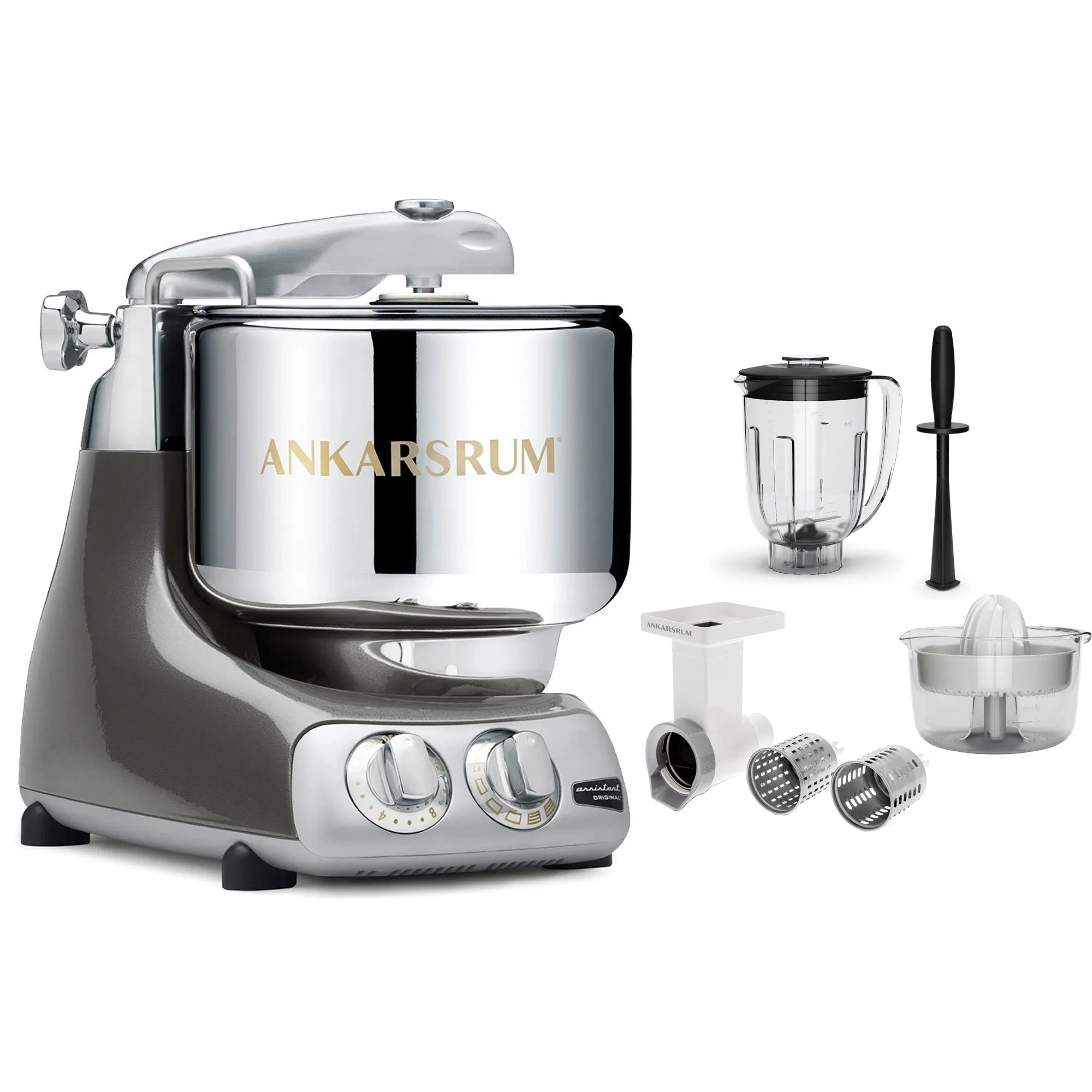 Ankarsrum Assistent Original AKM6230 Coral Crush + Go, Røremaskiner hos HomeNordic