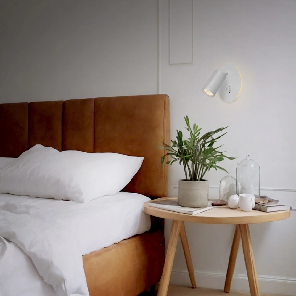 GU10 væglampe med 5W LED backlight, Væglamper hos HomeNordic