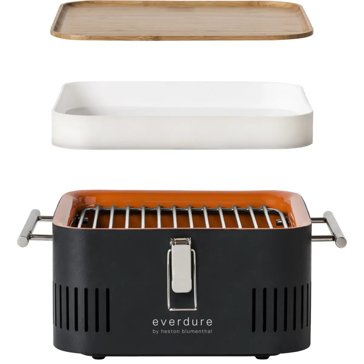 Kulgrill Cube HBCUBE Orange, produktbillede 2 af 6 hos HomeNordic