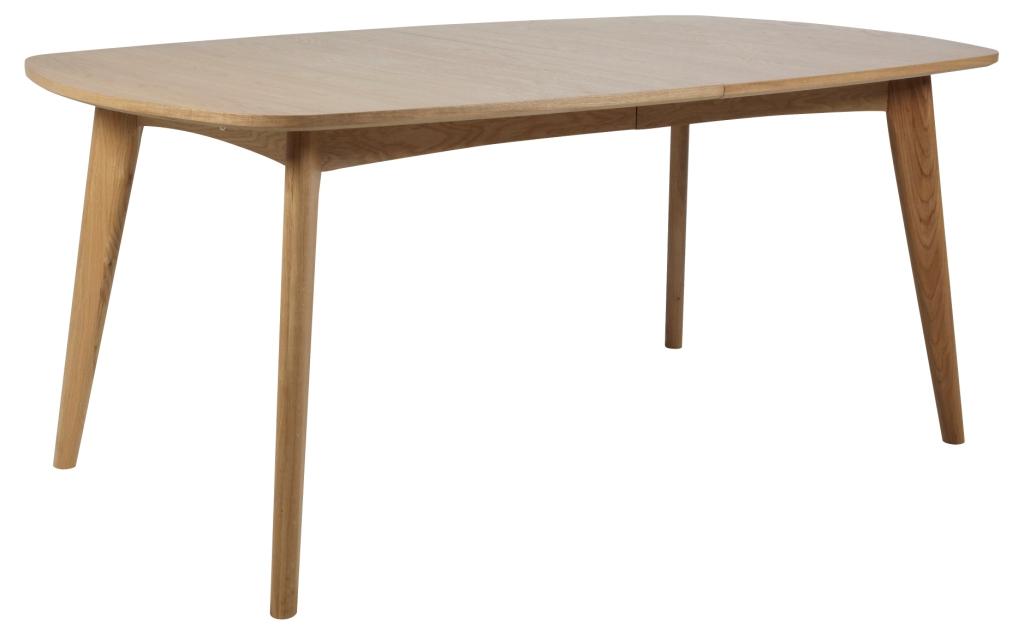 Ambrosius spisebord 180 x 102 cm i olieret ege finer med udtræk til, Spiseborde hos HomeNordic