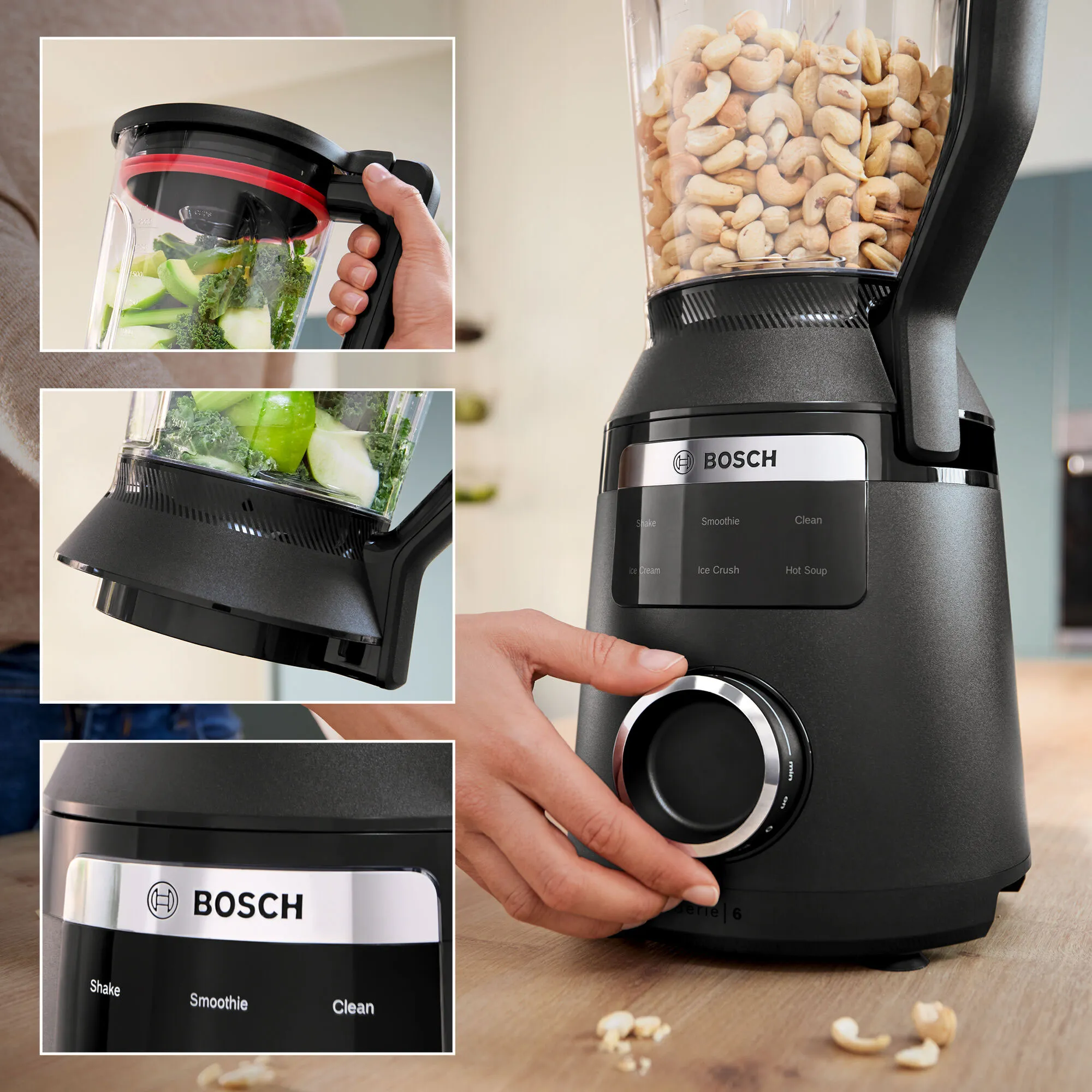 VitaPower Serie 6 MMB6654B blender, 2 l, sort, produktbillede 9 af 13, Blendere hos HomeNordic