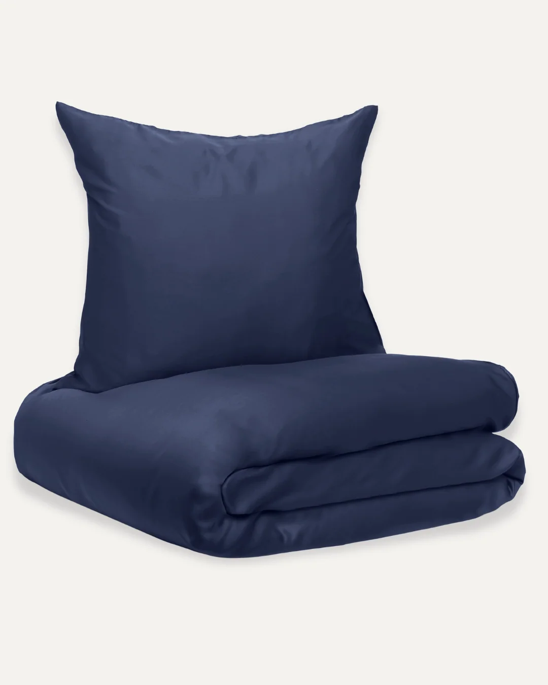 Juniorsengetøj i bambus | Navy blue | 100x140 hos HomeNordic