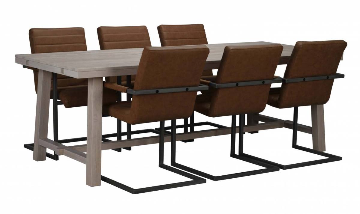 ROWICO Brooklyn spisebord, produktbillede 3 af 11, Spiseborde hos HomeNordic