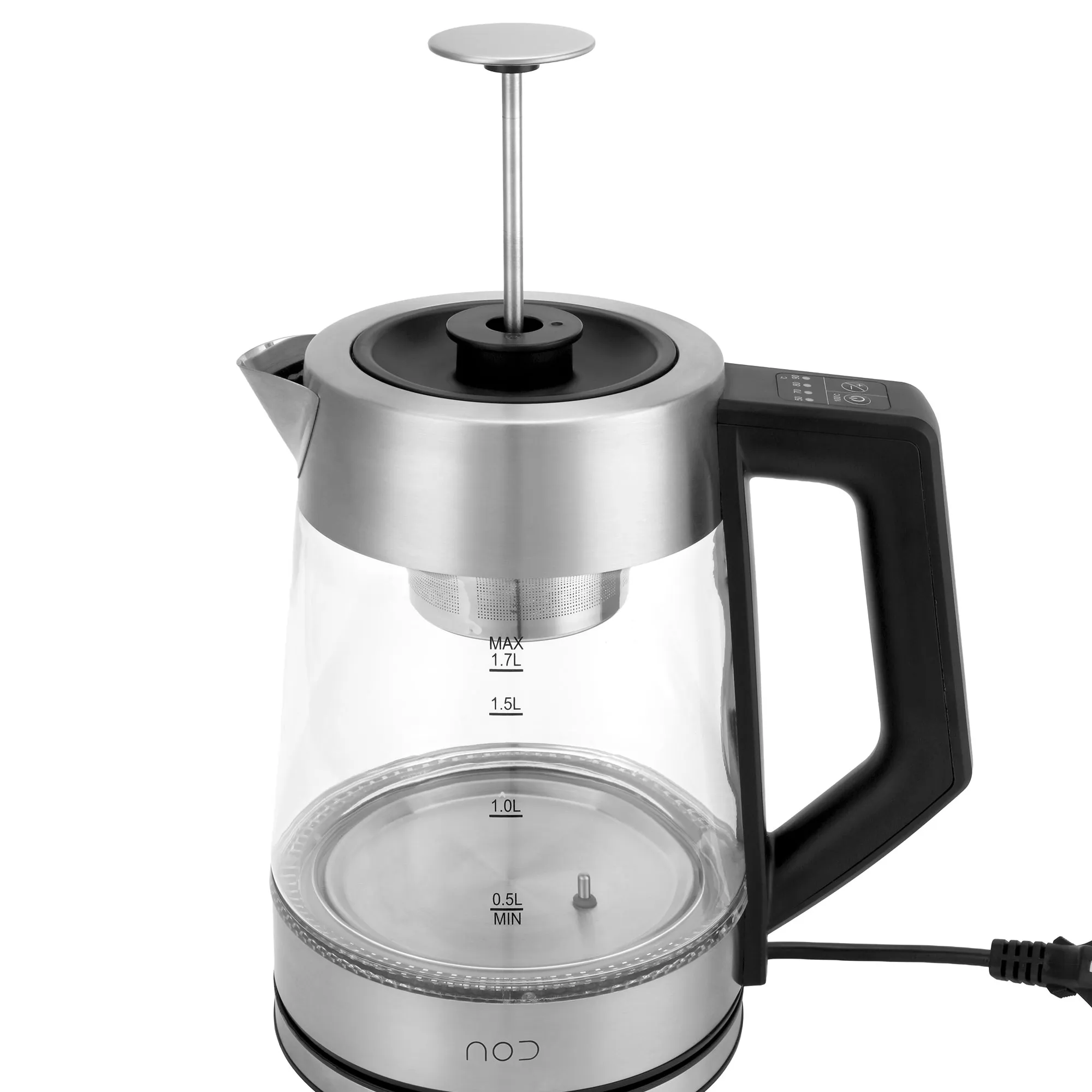 Elkedel i glas med tesi 1,7 liter, produktbillede 2 af 4, Elkedler hos HomeNordic