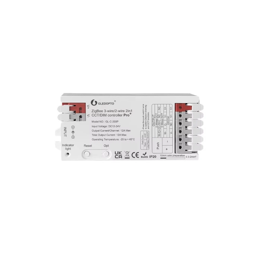 Gledopto Pro 2i1 Zigbee strip controller, Andre varer hos HomeNordic