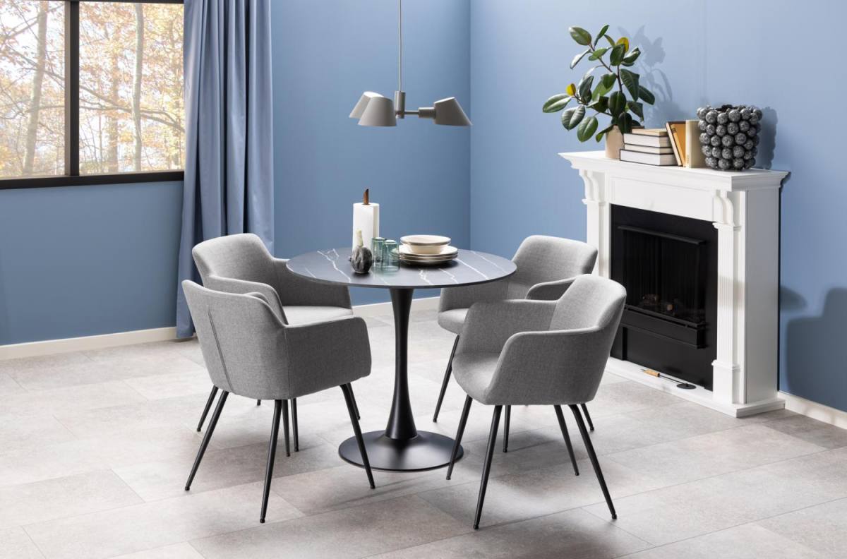 ACT NORDIC Malta spisebord, rund, produktbillede 5 af 5, Spiseborde hos HomeNordic